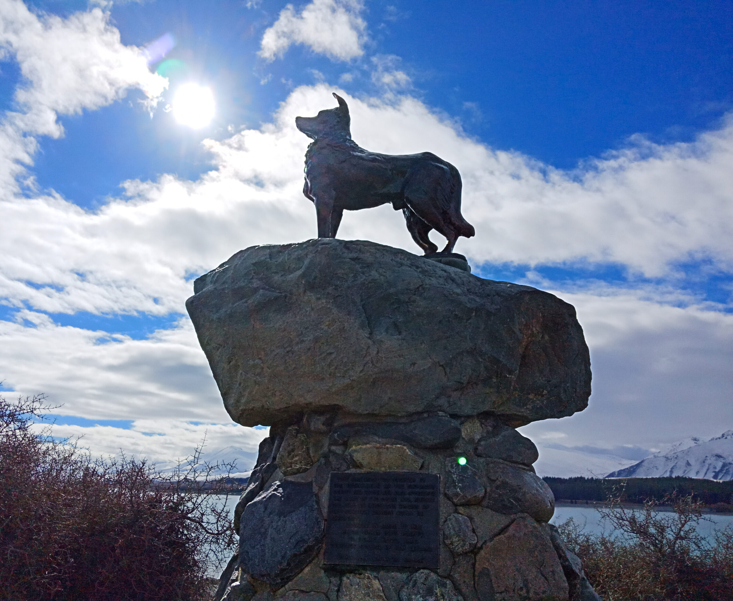 Sheepdog Memorial, Lake Tekapo ⋆ Everlastingwandering